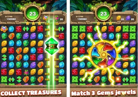 Gameplay screenshot from jungle magic legend for Android