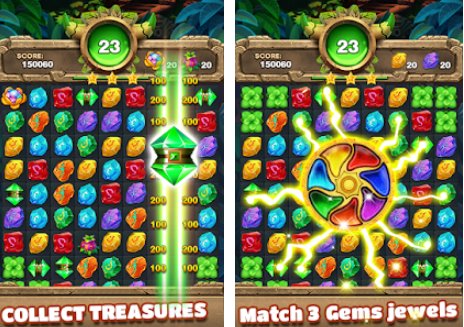 Gameplay screenshot from jungle magic legend for Android