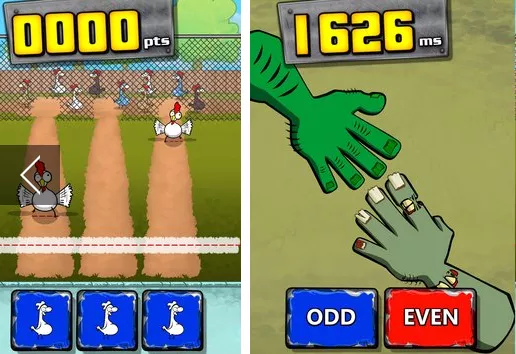 Gameplay screenshot from junk norris challenges for Android