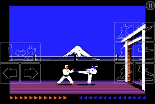 Gameplay screenshot from karateka classic for Android