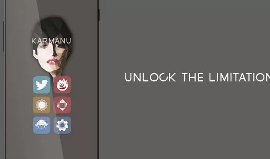 Gameplay screenshot from karmanu icon pack for Android