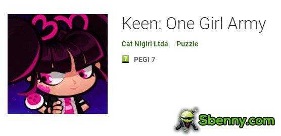 keen one girl army
