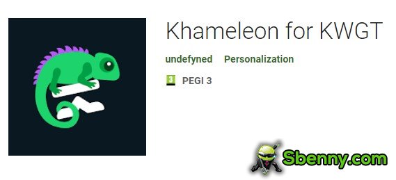  Khameleon for KWGT APK