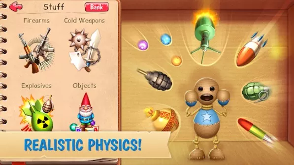 Gameplay screenshot from kick the buddy remastered for Android