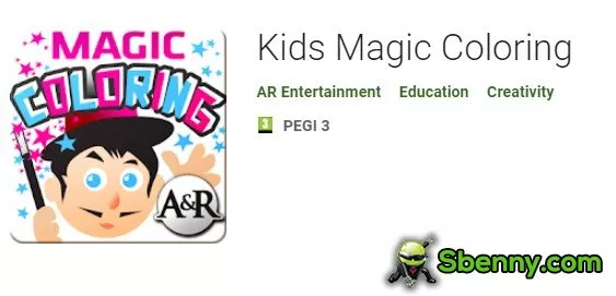 kids magic coloring