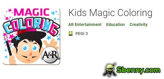 kids magic coloring