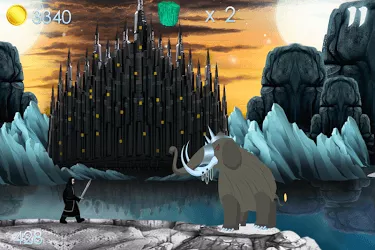 Gameplay screenshot from King Hobbit Army Journey FULL for Android