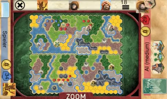 Gameplay screenshot from kingdom builder for Android