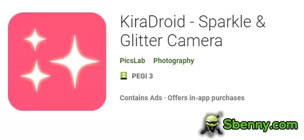  KiraDroid - Sparkle & Glitter Camera