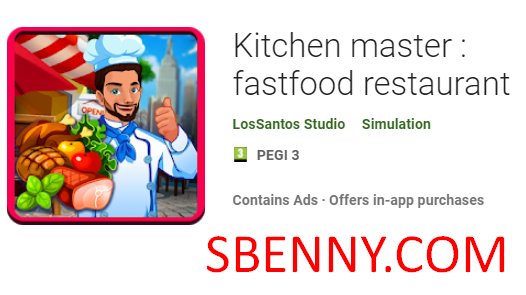 kitchen master fastfood restaurant