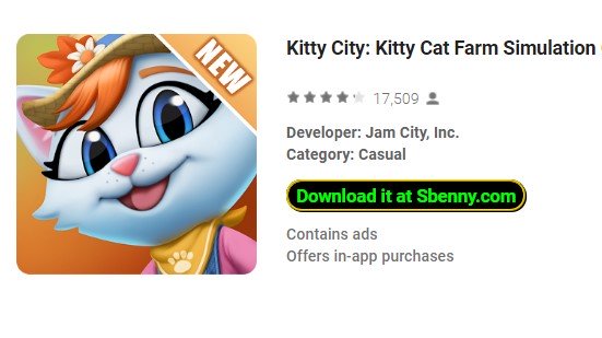  Kitty City: Kitty Cat Farm Simulation Game