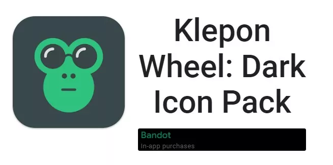  Klepon Wheel: Dark Icon Pack
