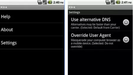 Gameplay screenshot from klink tether without root for Android