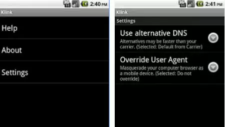 Gameplay screenshot from klink tether without root for Android