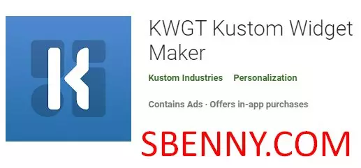 kwgt kustom widget maker