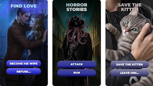 Gameplay screenshot from lagerta love stories for Android