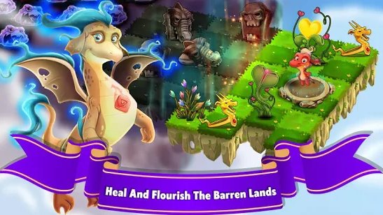 Gameplay screenshot from land of dragons for Android