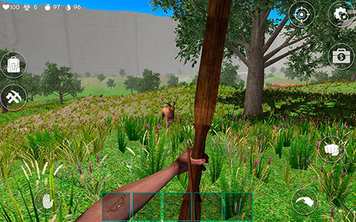 Gameplay screenshot from last planet survival and craft for Android