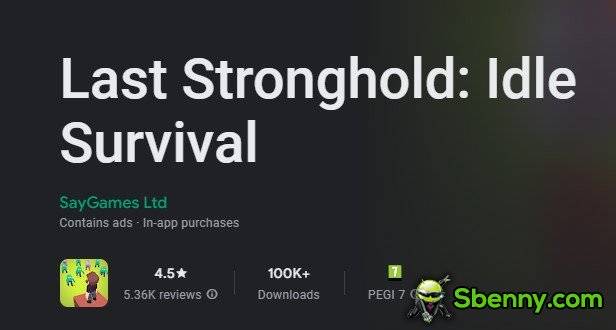  Last Stronghold: Idle Survival