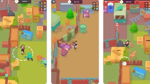 Gameplay screenshot from last stronghold idle survival for Android