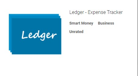 ledger expense Tracker