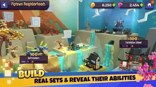 Gameplay screenshot from lego legacy heroes unboxed for Android