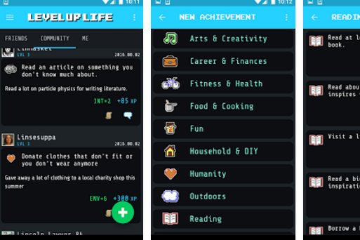 Gameplay screenshot from level up life for Android