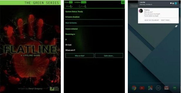 Gameplay screenshot from lifeline flatline for Android