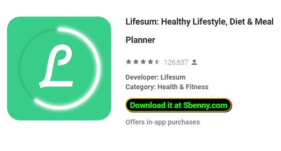  Lifesum: Healthy Lifestyle, Diet & Meal Planner