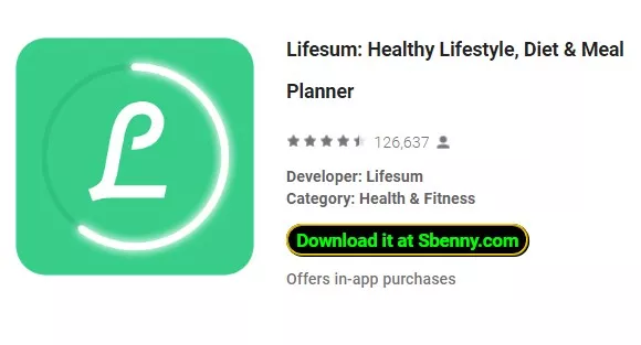  Lifesum: Healthy Lifestyle, Diet & Meal Planner