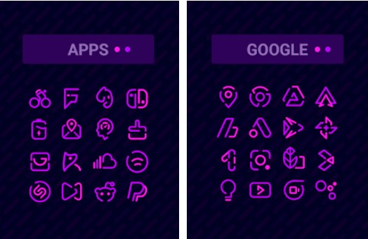 linebit se pacote de ícones MOD APK Android