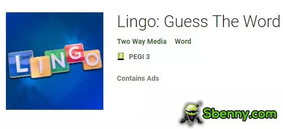 lingo guess the word
