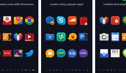 Gameplay screenshot from live icon pack for Android