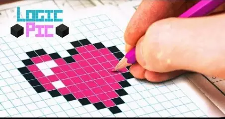 logic pic picture cross and nonogram puzzle
