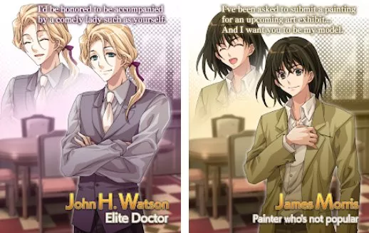 Gameplay screenshot from london detective story for Android