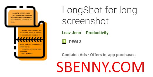 longshot per screenshot lunghi