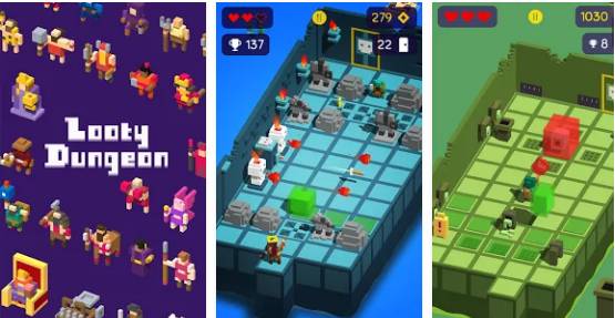 Gameplay screenshot from looty dungeon for Android