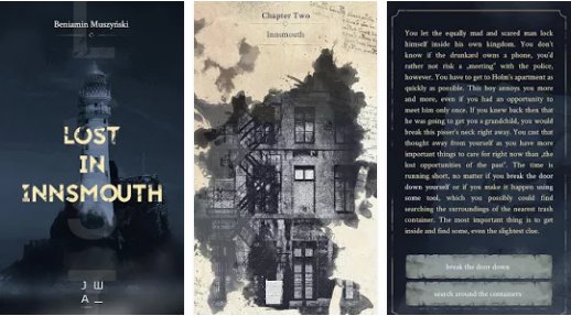 Gameplay screenshot from lost in innsmouth for Android