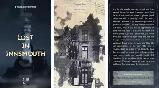 Gameplay screenshot from lost in innsmouth for Android