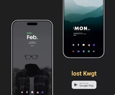 Gameplay screenshot from lost kwgt for Android
