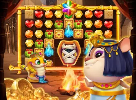 Gameplay screenshot from lost treasure egypt for Android