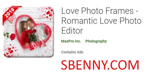  Love Photo Frames - Romantic Love Photo Editor