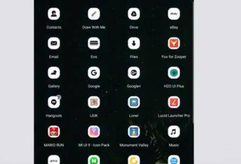 Gameplay screenshot from lucid launcher pro for Android