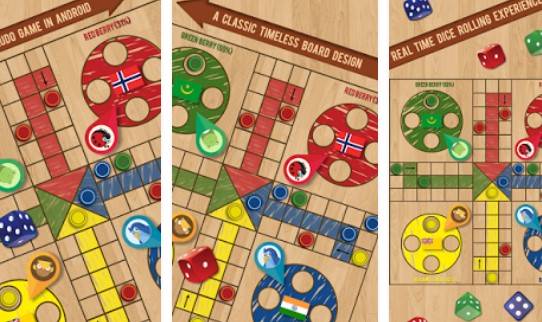 Gameplay screenshot from ludo classic for Android