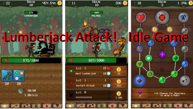  Lumberjack Attack! - Idle Game 