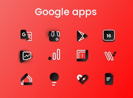 Gameplay screenshot from luna icon pack for Android
