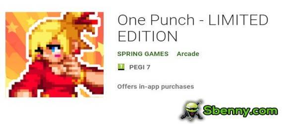 one punch limited edition