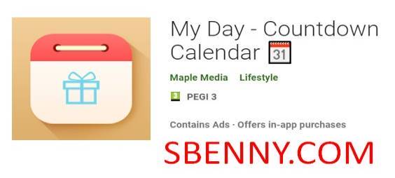 my day countdown calendar