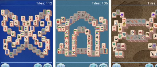 Gameplay screenshot from mahjong 3 full for Android