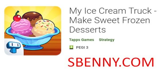 my ice cream truck make sweet frozen desserts